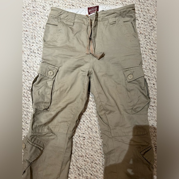 Matchstick unisex Cargo Pants in light apricot - Picture 4 of 6